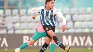 El Leeds United, dispuesto a pagar el traspaso de Mateo Fernández, la joya del Espanyol "Foto: Grada Online"