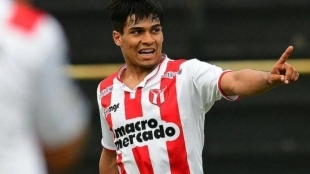 Matías Arezo es el delantero elegido por el Granada CF "Foto: AS"