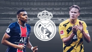 Madridista, que no te la cuelen con Haaland y Mbappé. Foto: AS