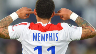Análisis / ¿Cómo encajaría Memphis Depay en el Atlético de Madrid? "Foto: Todofichajes.com"