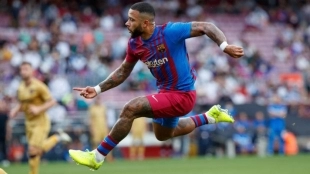 El jugador holandés podría salir del FC Barcelona. Foto: Transfermakt