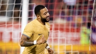 Fichajes FC Barcelona: El favorito para fichar a Memphis Depay