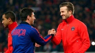 Beckham se rinde ante Messi: "Cristiano no llega a su nivel" | FC Barcelona noticias