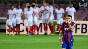 Messi no está a la altura. Foto: AS