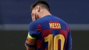 Messi dispuesto a abandonar el Barcelona este verano. Foto: Marca Argentina