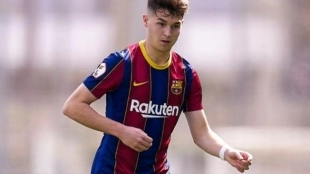 El Sevilla FC quiere robarle un jugador del filial al FC Barcelona "Foto: Daily Record"