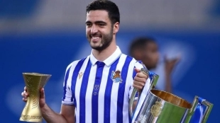 El Atlético se lanzará con todo a por Merino este próximo verano. Foto: Marca