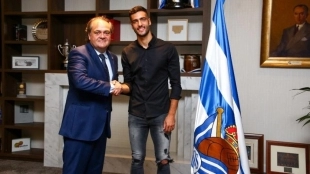 Mikel Merino renueva con la Real Sociedad / Realsociedad.eus