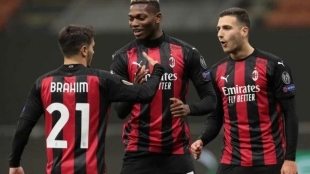 La postura del Milan con Brahim Díaz y Diogo Dalot