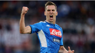 "Milik valora positivamente vestir la camiseta del Atlético de Madrid. Foto: Getty Images"