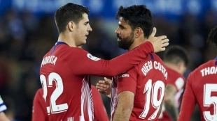 Morata y Diego Costa, futuro incierto