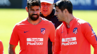 La salida de Morata podría ser en un intercambio "Foto: AS"