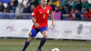Manu Morlanes suena para el Almería. Foto: @VillarrealCF