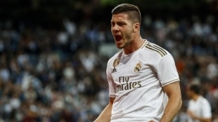 El Nápoles pretende a Luka Jovic. Foto: Marca