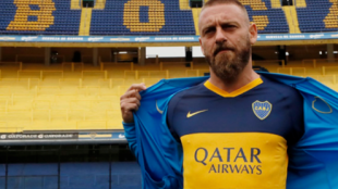 Los números de Daniele De Rossi en Boca Juniors "Foto: Olé"
