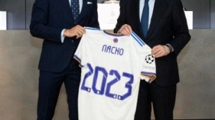 OFICIAL: Nacho renueva con el Real Madrid / RealMadrid.com
