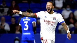 Ojo que el Barcelona puede quedarse sin Depay en el mercado invernal / Elintra.com