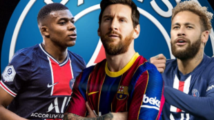 Así quedaría el XI del PSG en 2021 con el fichaje de Messi	"Foto: Mediotiempo.es"