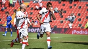 Óscar Trejo, el cerebro del Rayo Vallecano de Andoni Iraola