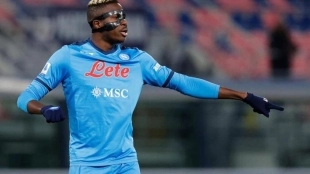Victor Osimhen, jugador del Napoli: Estadio Deportivo.