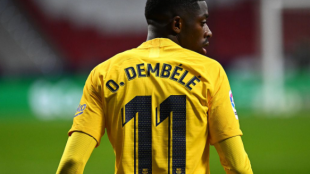 El Sevilla valora la opción de Dembélé como alternativa a Martial "Foto: Sport"