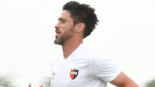 "Pablo Pérez ya viste los colores de Newell´s. Foto: Prensa Newell´s"