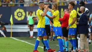 Pedro Benito debutaba tras sustituir a Álvaro Negredo. Foto: Getty