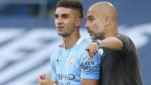 Pep Guardiola reinventa la nueva posición de Ferran Torres "Foto: El Periódico"