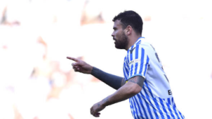 "El Nápoles se lanza por Andrea Petagna. Foto: Getty Images"
