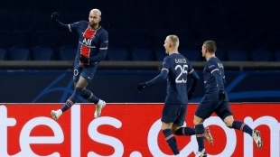 Neymar allana el fichaje de Messi por el PSG. Foto: FOX