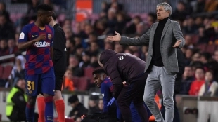 OPINIÓN: Quique Setién nunca dejará de ser Quique Setién. Foto: FC Barcelona Noticias