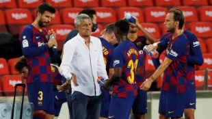 Quique Setién seguirá al frente del FC Barcelona. Foto: Marca