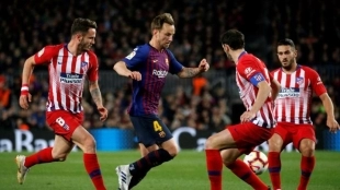 Rakitic, el que más gusta a Simeone.