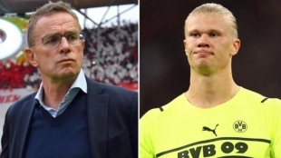 La cláusula secreta en el contrato de Rangnick, con Haaland como protagonista "Foto: Feed Lily"