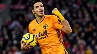 El mexicano es uno del os mejores delanteros de la Premier | FOTO: WOLVERHAMPTON