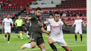 "El Manchester United se interesa en Reguilón. Foto: Getty Images"