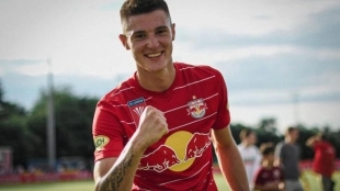 El RB Salzburg no quiere dejar que se marche. Foto: @RedBullSalzburg