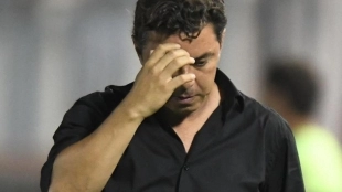 Gallardo, señalado tras perder la Superliga.