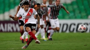 River Plate rechaza la primera oferta del Sevilla por Montiel