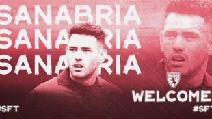 "Sanabria ficha oficialmente por el Torino./ Foto: Estadio Deportivo"