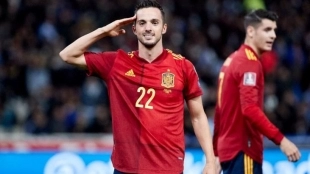 El Atlético de Madrid, cerca de cerrar la cesión de Pablo Sarabia