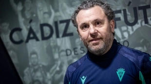 El técnico del Cádiz CF se encuentra con la soga al cuello. Foto: Diario de Cádiz