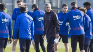 Setién, con 13 jugadores del primer equipo a Mallorca "Foto: MD"