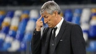 Quique Setién apuesta por la vieja guardia