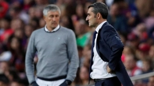 Setién tiene menos gol que Valverde | La Vanguardia