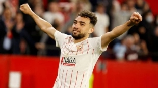 Munir El Haddadi, a un paso de abandonar el Sevilla FC. Foto: COPE