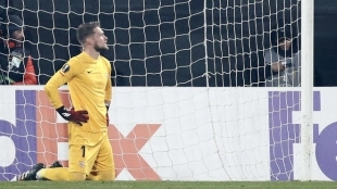 El Sevilla se piensa la continuidad de Tomas Vaclik. Foto: Marca