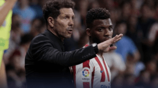 El Cholo encuentra función a Lemar "Foto: SER"