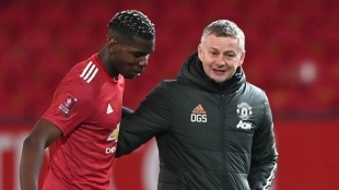 "Las 3 opciones que baraja el United para reemplazar a Pogba./ Foto: SkySport"