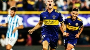 Soldano abrió el camino en la victoria de Boca.